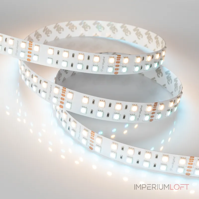 Светодиодная лента RT-B144-19mm 24V RGBW-Warm (32 W/m IP20 5060 5m) Arlight 012327(2) (цена за метр, лот от 5 м)
