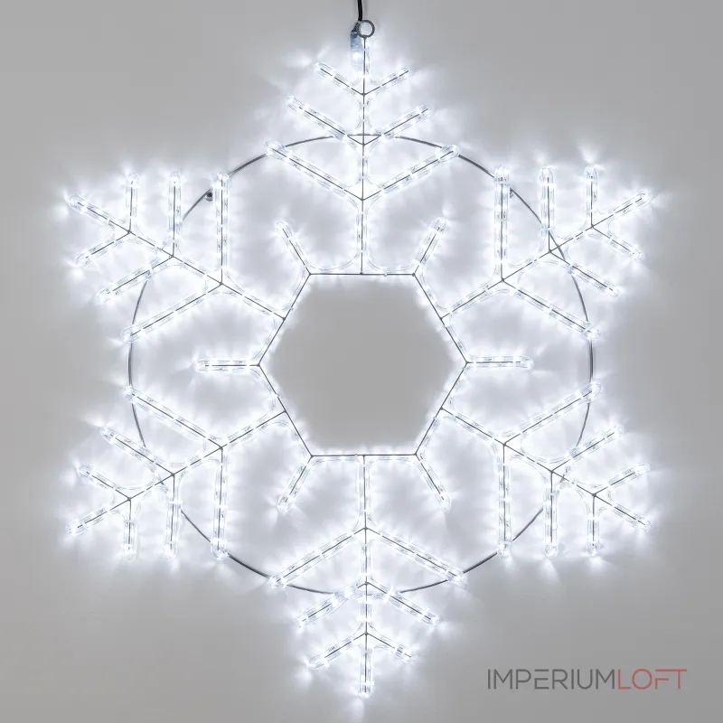 Arlight Фигура ARD-SNOWFLAKE-M10-1000x900-576LED White 230В 35Вт Ardecoled IP65 034258