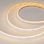 Лента COB-S-X480-8mm 24В Warm3000 6 В/м IP20 5м Arlight боковое свечение 046903
