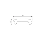 Arlight Экран STRETCH-SHADOW-10м OPAL-PVC A2-CONTOUR-PRO 040644