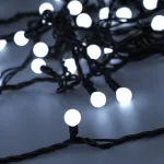 Arlight Светодиодная гирлянда ARD-BALL-CLASSIC-D13-10000-BLACK-100LED WHITE 230В 7Вт Ardecoled IP65 025571