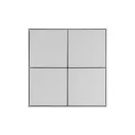 Arlight INTELLIGENT ARLIGHT Кнопочная панель KNX-304-23-IN Silver BUS Frame IARL IP20 039666