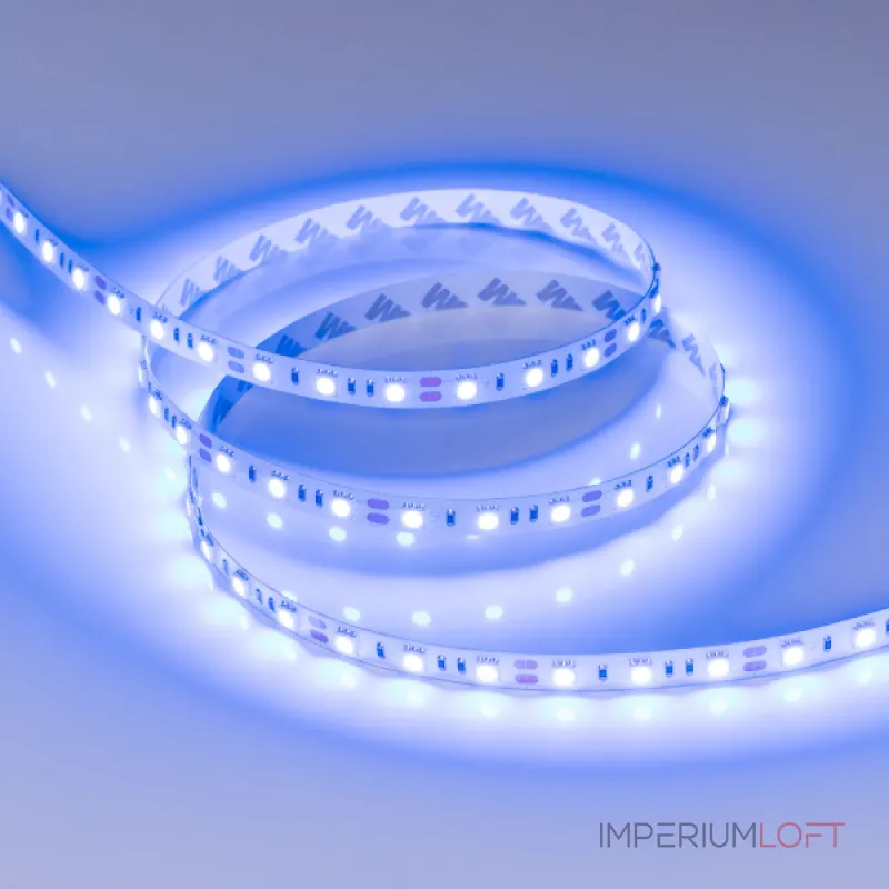 Лента RT-B60-10mm 12В Blue 14.4 В/м IP20 5м Arlight 012336(3)