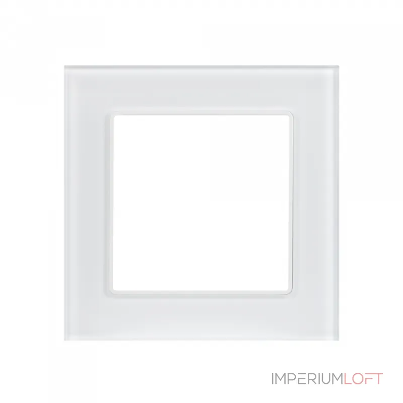 Arlight Рамка стеклянная FRM-GLARE-GS-1-WH 043786