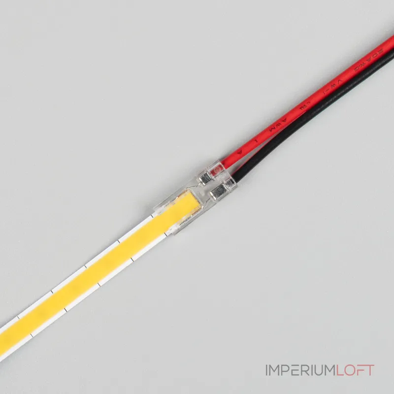 Arlight Коннектор COB-MONO-5mm-2pin-STW-L150 Лента-Провод 042066 Arlight Коннектор COB-MONO-5mm-2pin-STW-L150 Лента-Провод 042066