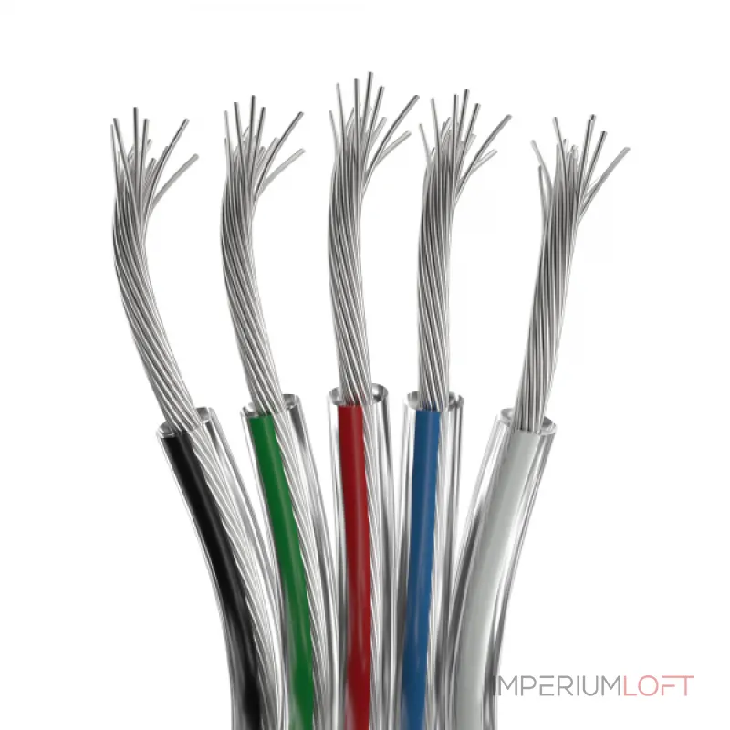 Arlight Шлейф питания ARL-18AWG-CLEAR-5-CU 034965