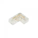 Arlight Коннектор угловой FIX-MONO-5mm-2pin-STS Прозрачный 053144