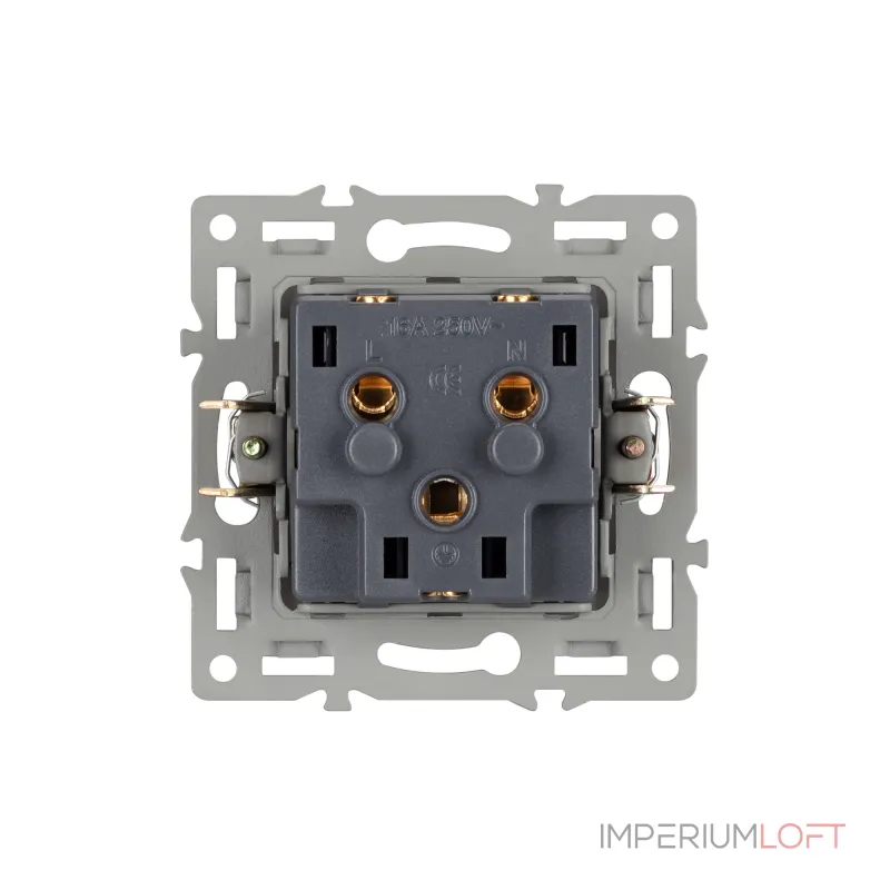 Arlight Механизм электрической розетки SCT-MEU1-PL-BK 250В 16A 043731 Arlight Механизм электрической розетки SCT-MEU1-PL-BK 250В 16A 043731