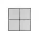 Arlight INTELLIGENT ARLIGHT Кнопочная панель KNX-304-23-IN Silver BUS Frame IARL IP20 039666