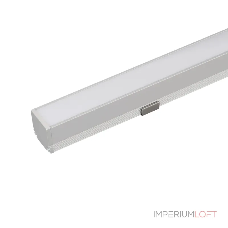 Arlight Профиль с экраном SL-SLIM20-H20-2000 ANOD+OPAL Алюминий 036836