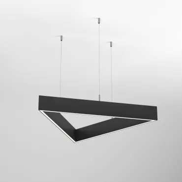 Arlight Светильник ALT-LINEAIR-TRIANGLE-FLAT-UPDOWN-DIM-785-85Вт Warm3000 BK 100 deg 230В IP20 035703