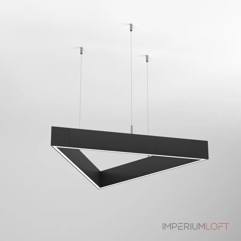 Arlight Светильник ALT-LINEAIR-TRIANGLE-FLAT-UPDOWN-DIM-785-85Вт Warm3000 BK 100 deg 230В IP20 035703