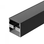 Arlight Профиль LINE-5050-DUAL-2000 ANOD BLACK Алюминий 045652