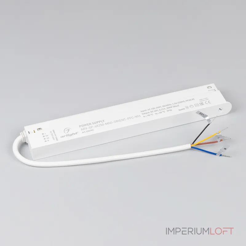 Arlight Блок питания ARV-SP-48250-MAG-ORIENT-PFC-WH 48В 5.21A 250Вт IP20 036702