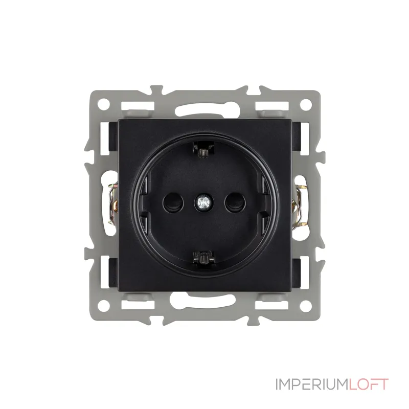 Arlight Механизм электрической розетки SCT-MEU1-PL-BK 250В 16A 043731 Arlight Механизм электрической розетки SCT-MEU1-PL-BK 250В 16A 043731