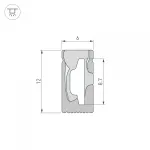 Силиконовый профиль WPH-FLEX-0612-SIDE-S8-5м BLACK Arlight Силикон 045782