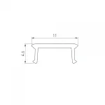Arlight Экран COMFORT10-V-FANTOM-2000 OPAL 052559