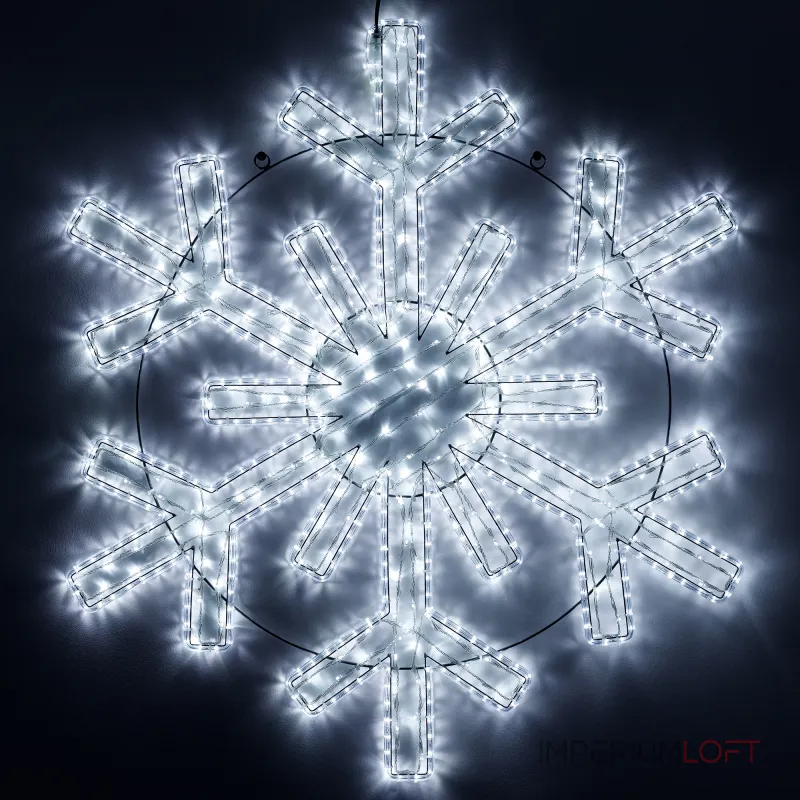 Arlight Фигура ARD-SNOWFLAKE-M11-1250x1200-604LED White 230В 36.5Вт Ardecoled IP65 034260