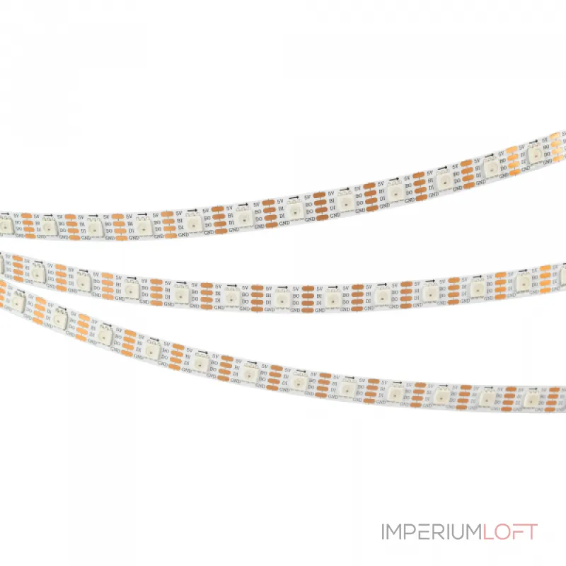 Arlight Лента SPI-B60-10mm 5В RGB-PX1-BPT 12 В/м IP20 5060 5м 037855