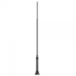 Arlight Опора фланцевая OXOR-OT3-DE-D160-L4000 BK Сталь 051352