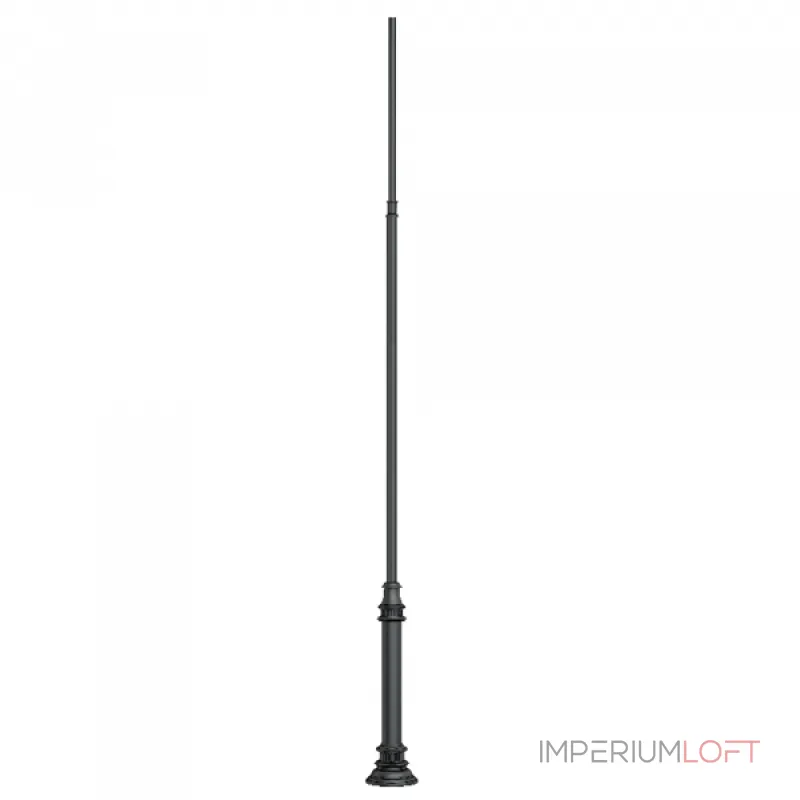 Arlight Опора фланцевая OXOR-OT3-DE-D160-L4000 BK Сталь 051352