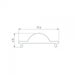Arlight Экран ARH-WIDE-B-H20-2000 Lens Clear-PM 016638