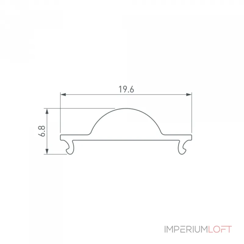 Arlight Экран ARH-WIDE-B-H20-2000 Lens Clear-PM 016638