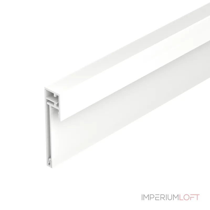 Arlight Профиль PLINTUS-H54B-2000 WHITE Алюминий 046141