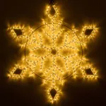 Arlight Фигура ARD-SNOWFLAKE-M9-900x900-360LED Warm 230В 22Вт Ardecoled IP65 034257