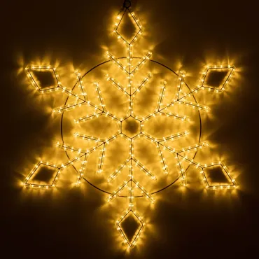 Arlight Фигура ARD-SNOWFLAKE-M9-900x900-360LED Warm 230В 22Вт Ardecoled IP65 034257