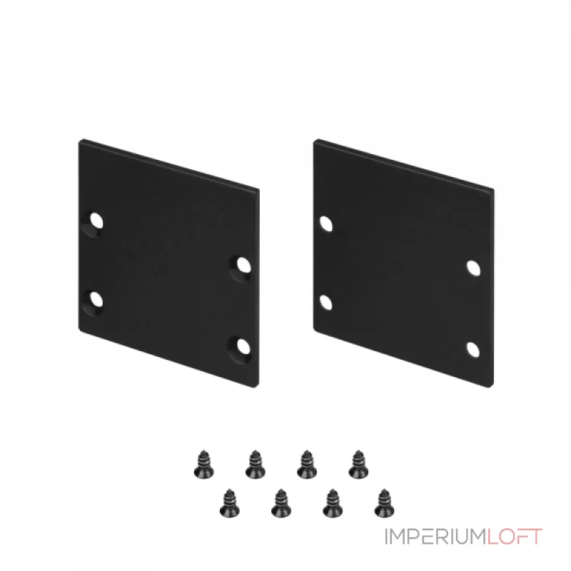 Заглушка LINE-S-3535 BLACK глухая Arlight Металл 041867 Заглушка LINE-S-3535 BLACK глухая Arlight Металл 041867
