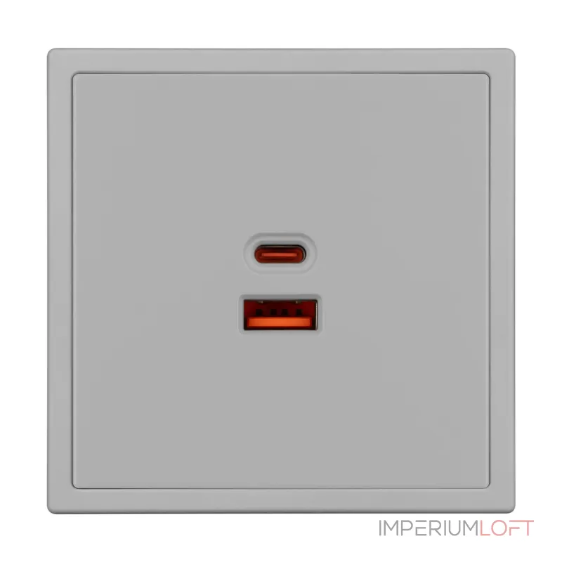 USB-розетка тип A+C софт-тач SCT-MUAC-SFPL-FC-IS (65W QC3) Arlight 059447(1) USB-розетка тип A+C софт-тач SCT-MUAC-SFPL-FC-IS (65W QC3) Arlight 059447(1)