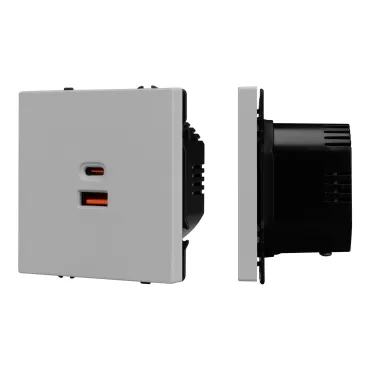 USB-розетка тип A+C софт-тач SCT-MUAC-SFPL-FC-IS (65W QC3) Arlight 059447(1) USB-розетка тип A+C софт-тач SCT-MUAC-SFPL-FC-IS (65W QC3) Arlight 059447(1)