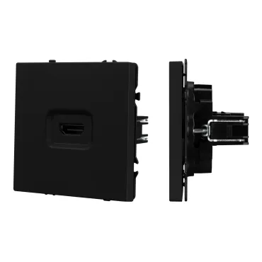 Розетка HDMI софт-тач SCT-MHD1-SFPL-BK Arlight 061841(1) Розетка HDMI софт-тач SCT-MHD1-SFPL-BK Arlight 061841(1)
