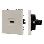 Розетка HDMI софт-тач SCT-MHD1-SFPL-CA Arlight 061842(1)