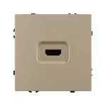Розетка HDMI софт-тач SCT-MHD1-SFPL-GD Arlight 061843(1)