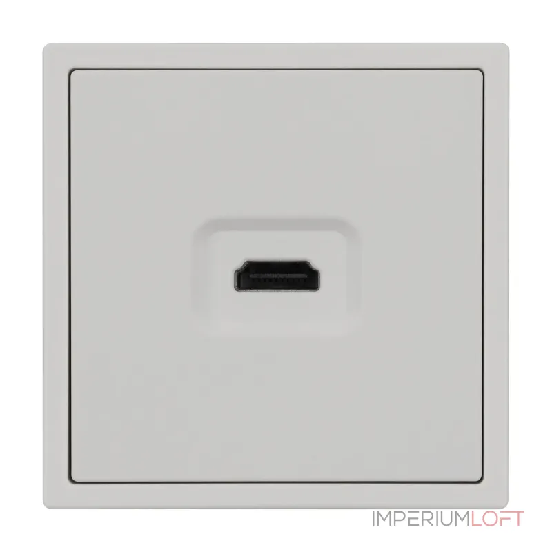 Розетка HDMI софт-тач SCT-MHD1-SFPL-IS Arlight 061845(1) Розетка HDMI софт-тач SCT-MHD1-SFPL-IS Arlight 061845(1)