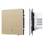Терморегулятор электрический тёплый пол SWT-MTE-PL-GD (95-240V 16A датч пола + возд) Arlight 061901(1)