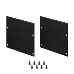 Arlight Заглушка LINE-S-7575 BLACK глухая Металл 041886