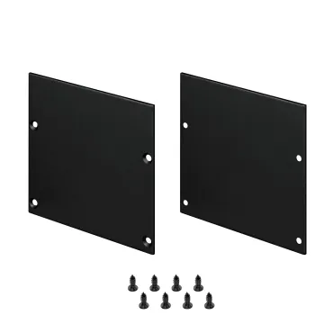 Arlight Заглушка LINE-S-7575 BLACK глухая Металл 041886