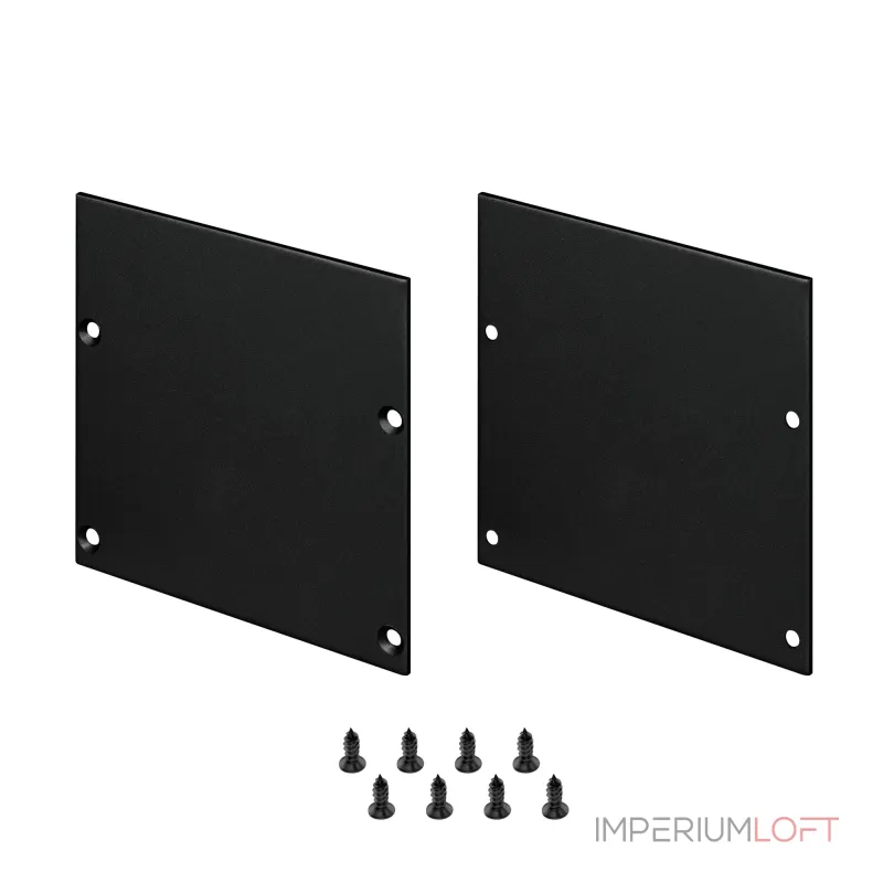 Arlight Заглушка LINE-S-7575 BLACK глухая Металл 041886