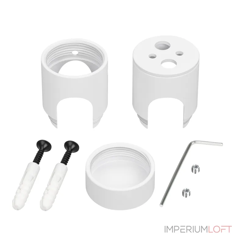 Крепление MOONLIGHT-CYL-D18-DUO-WHITE Arlight Металл 047390 Крепление MOONLIGHT-CYL-D18-DUO-WHITE Arlight Металл 047390