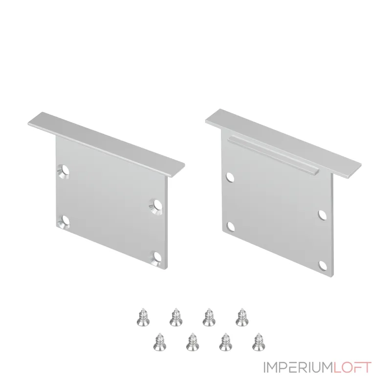 Arlight Заглушка LINIA49-F-S глухая Металл 041760