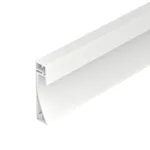Профиль PLINTUS-H54-2000 WHITE Arlight Алюминий 045434