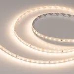 Лента UL-A98-8mm 24В Warm3000 10 В/м IP20 2835 5м Arlight 7 лет 040007