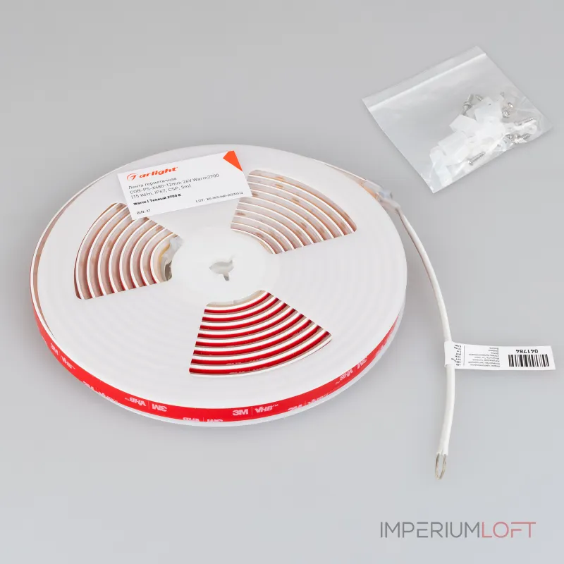 Лента герметичная COB-PS-X480-12mm 24В Warm2700 15 В/м IP67 TWP100 5м Arlight 041784(1) Лента герметичная COB-PS-X480-12mm 24В Warm2700 15 В/м IP67 TWP100 5м Arlight 041784(1)