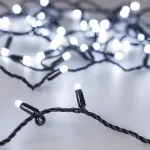Arlight Светодиодная гирлянда ARD-STRING-CLASSIC-10000-BLACK-100LED-MILK-STD White 230В 7Вт Ardecoled IP65 031206