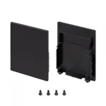 Заглушка SL-LINE-4050-3L-LOW BLACK глухая Arlight 044677