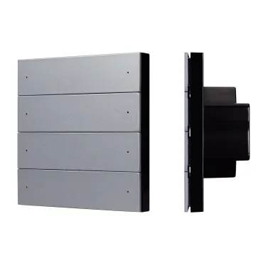 Arlight INTELLIGENT ARLIGHT Кнопочная панель SMART-DMX512-801-22-8G-8SC-DIM-IN Grey 230В 2.4G IARL IP20 039315 Arlight INTELLIGENT ARLIGHT Кнопочная панель SMART-DMX512-801-22-8G-8SC-DIM-IN Grey 230В 2.4G IARL IP20 039315
