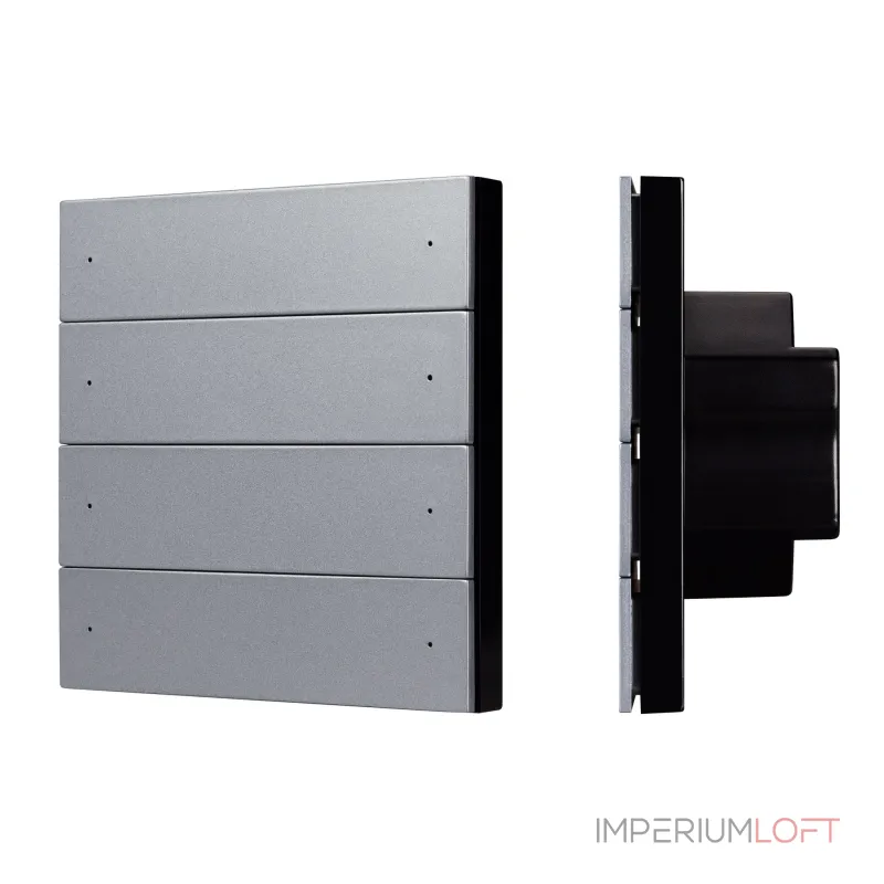 Arlight INTELLIGENT ARLIGHT Кнопочная панель SMART-DMX512-801-22-8G-8SC-DIM-IN Grey 230В 2.4G IARL IP20 039315 Arlight INTELLIGENT ARLIGHT Кнопочная панель SMART-DMX512-801-22-8G-8SC-DIM-IN Grey 230В 2.4G IARL IP20 039315